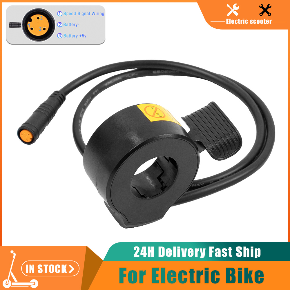 Mid Drive Conversion Kit 1000W - Acceleratore a pollice Ebike 130X per